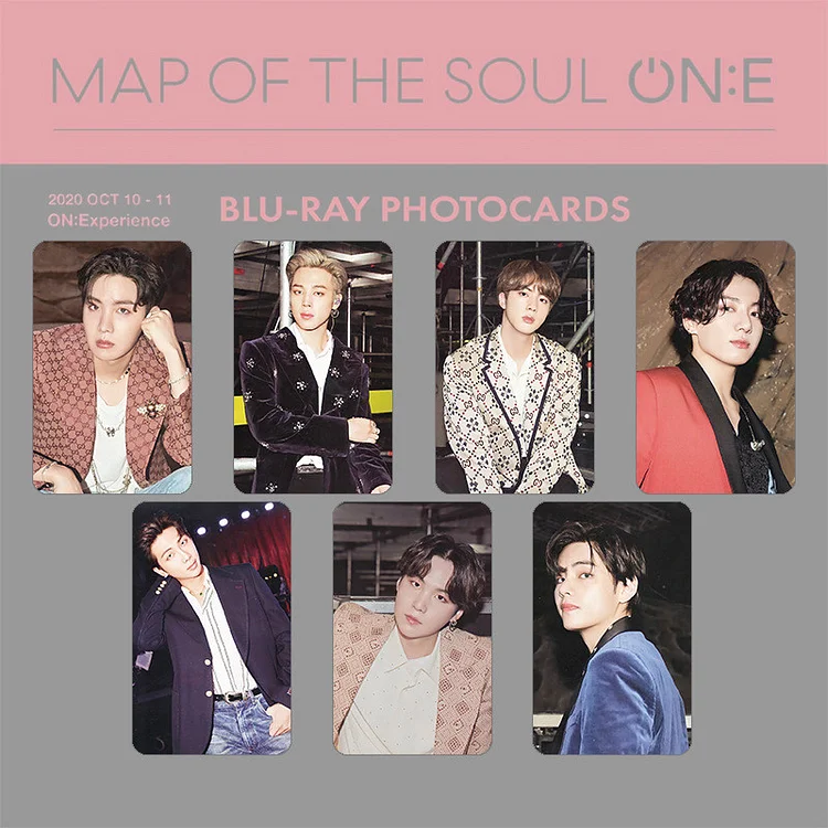 BTS Map Of The Soul ON:E BLU-RAY Photo Card