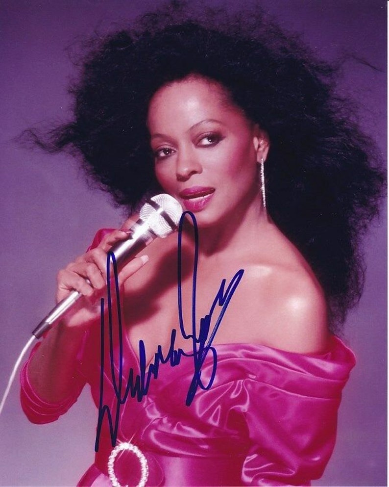 Diana ross signed autographed Photo Poster painting