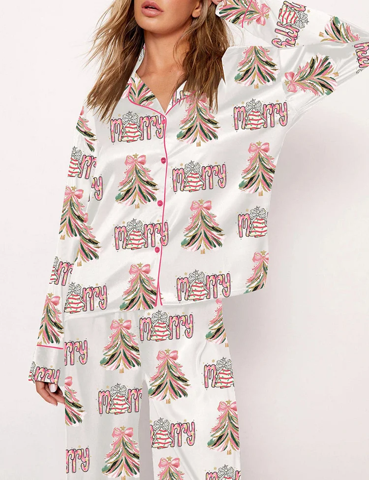 Women's Merry Christmas Pajama Set