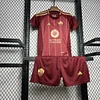  2024/2025 Kids Size Roma Home Soccer Jersey Home 1:1 Thai Quality