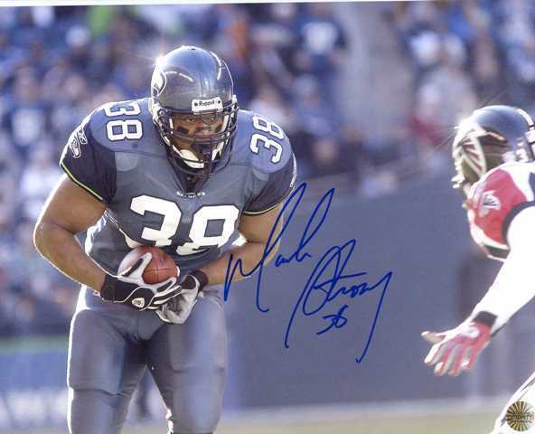 Mack Strong Seattle Seahawks Autographed Signed 8x10 Photo Poster painting CFS Georgia