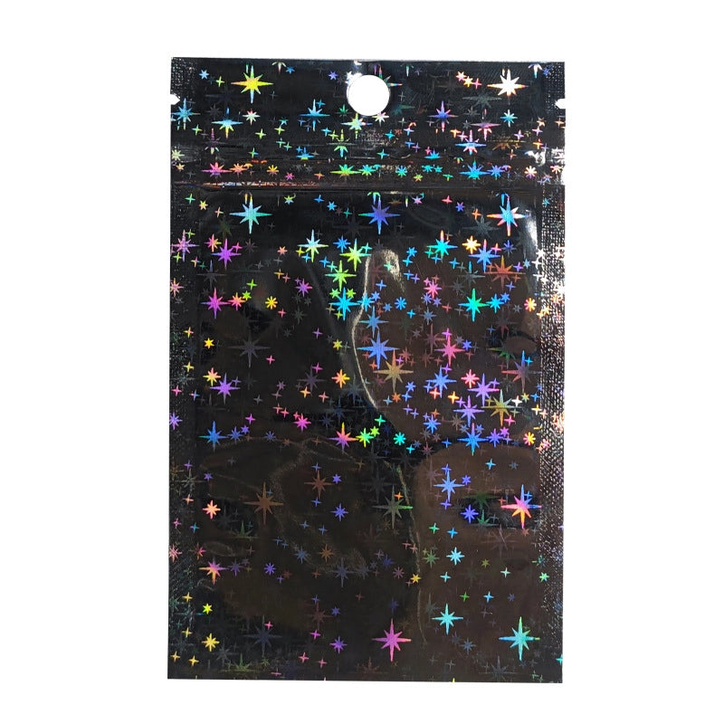 100 Pieces Minimalist Solid Color Plastic Storage Bag