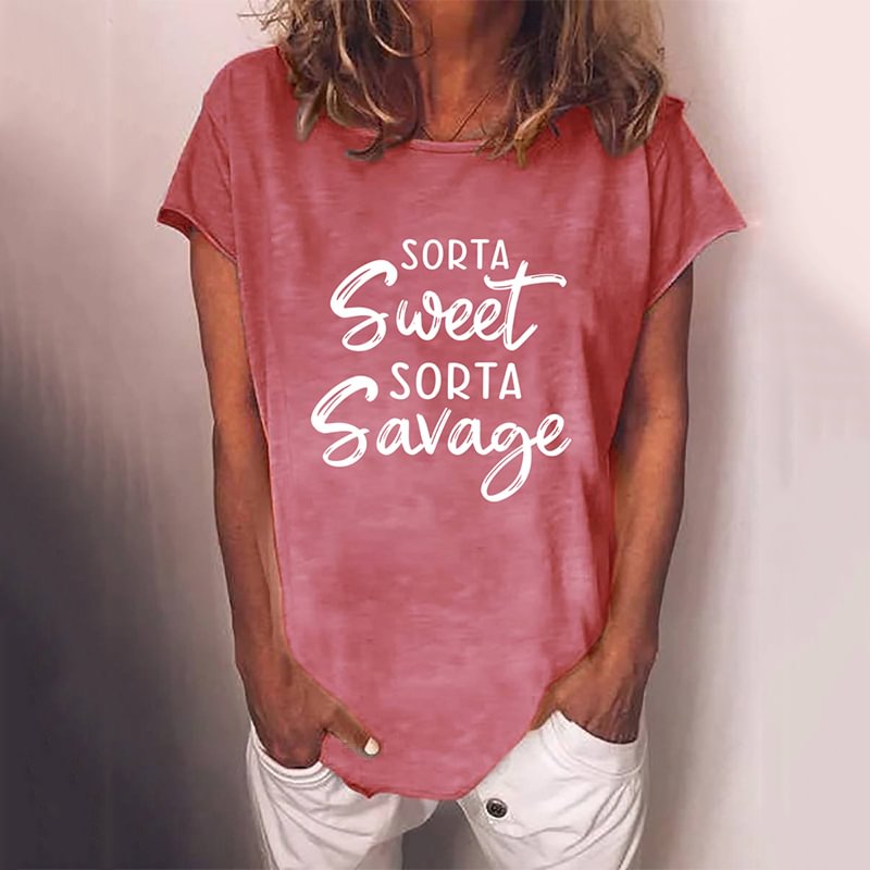 Women's Sorta Sweet Sorta Savage T-shirt