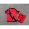 25/26 Kids Rayo Vallecano de Madrid SAD Red Black Soccer Jersey