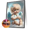 4Pack Angel-Crystal Rhinestone Diamond Painting(30x40cm)