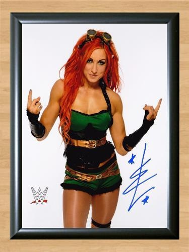 Becky lynch  Signed Autographed Photo Poster painting Poster Print Memorabilia A4 Size