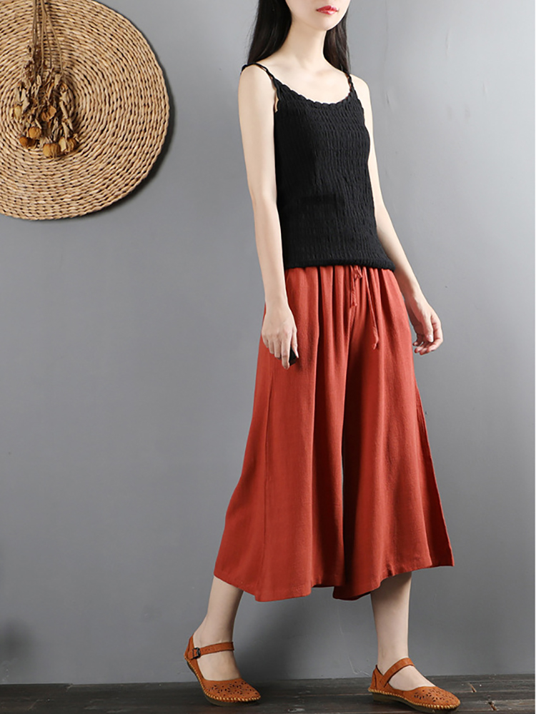 Women's Elegant Formal Classic Straight Loose Oversized Wide Leg Pants