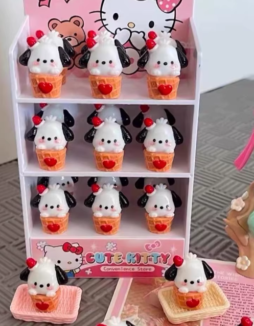 Mini Pocha Ice Cream Cone Charms