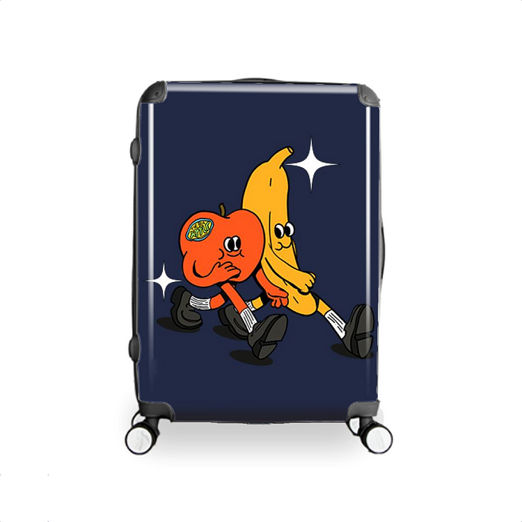 Apples And Bananas Are Best Friends, Fruit Hardside Luggage