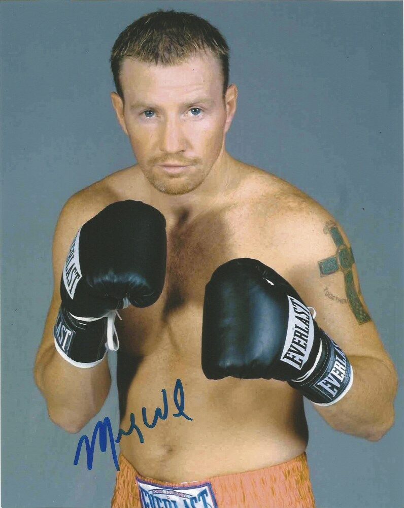 Boxing Mickey Ward Signed Autographed 8x10 Photo Poster painting COA