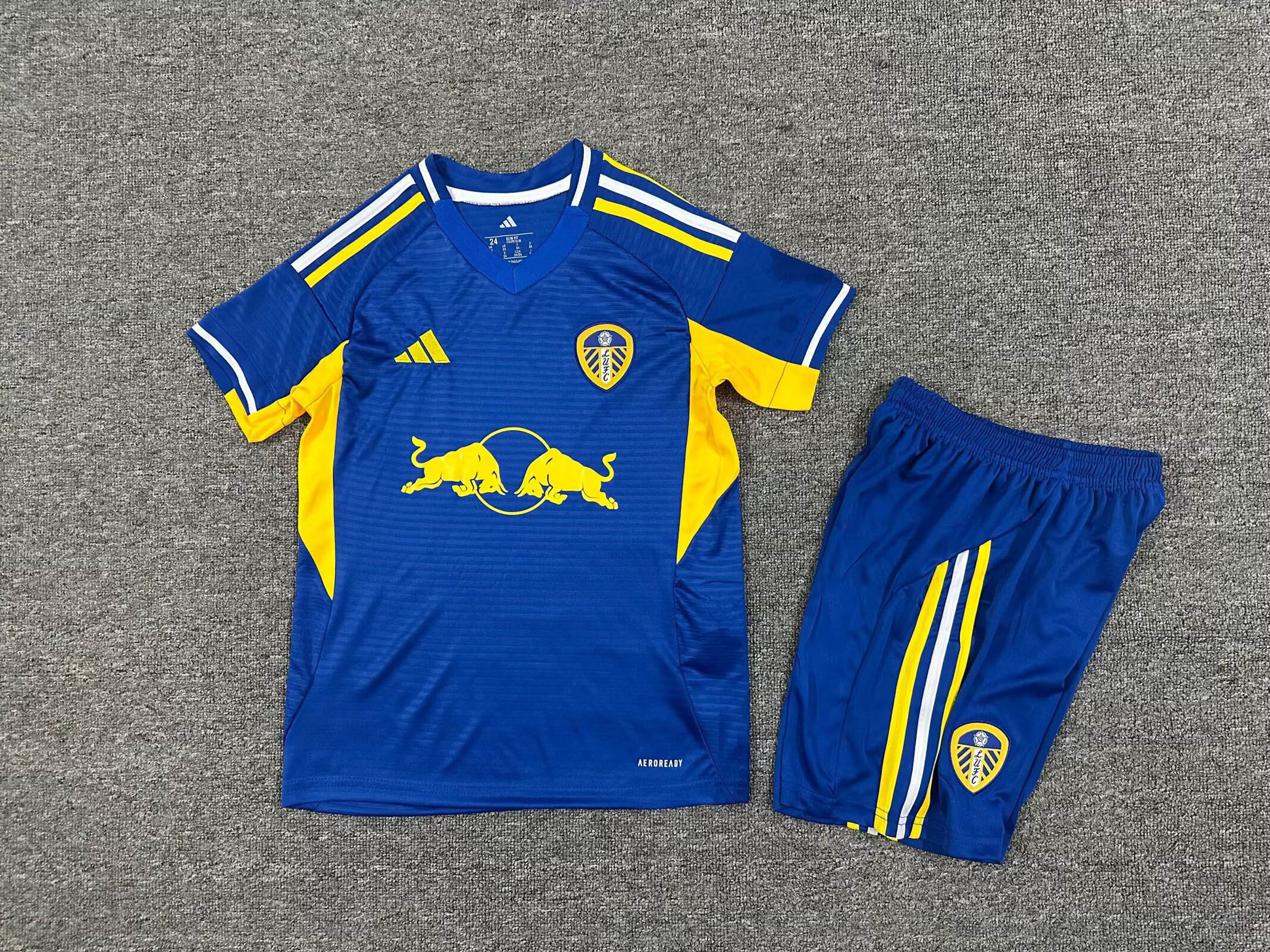 2025-2026 KIDS Leeds United Away Football Shirt 1:1 Thai Quality- Maxi Kit