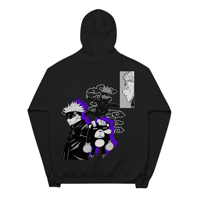 "Satoru Gojo Bear - JJK" Backprint Hoodie