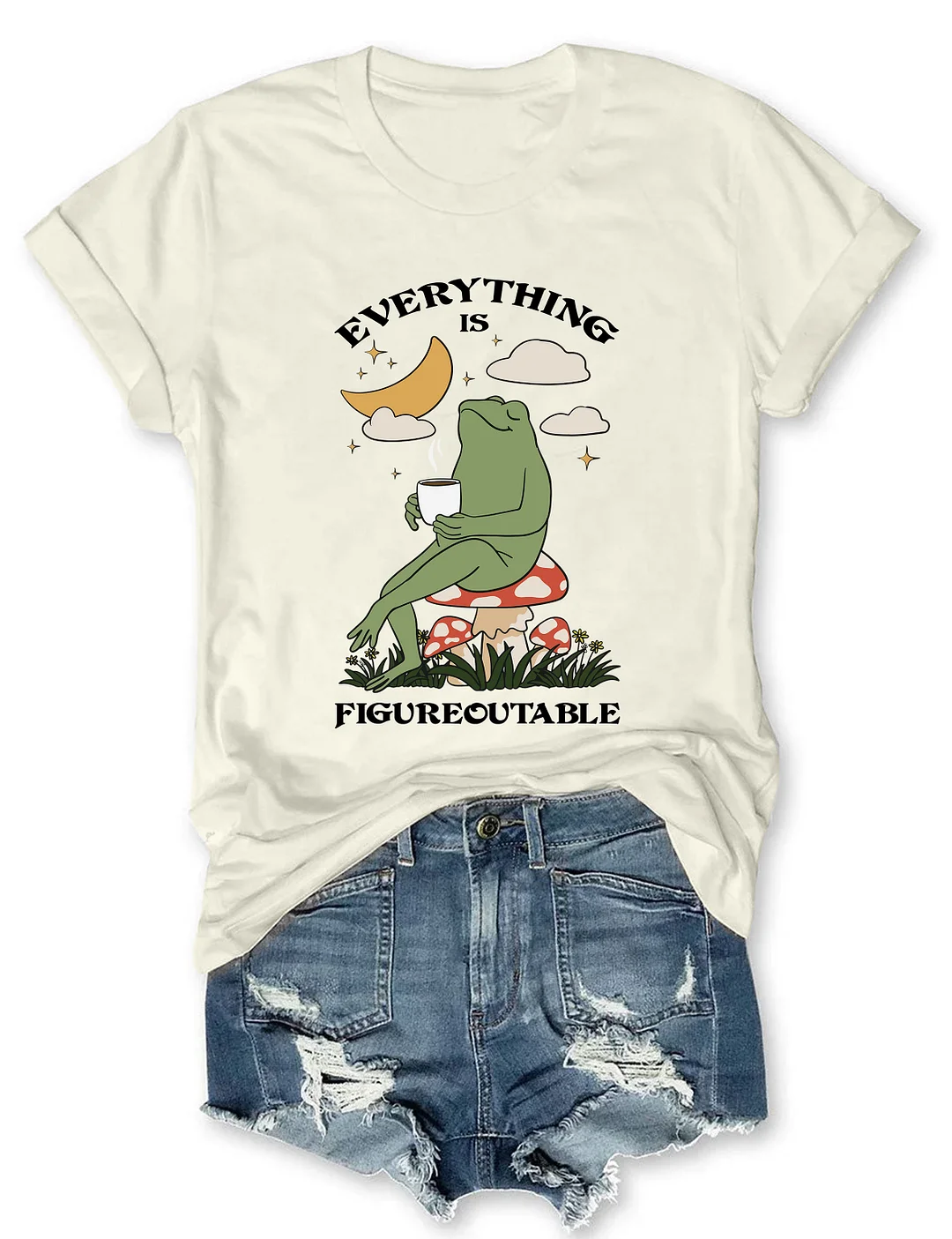 Everything is Figureoutable Motivation T-shirt