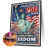 Diamond Painting -5D Full Round Drill 250th Anniversary of USA