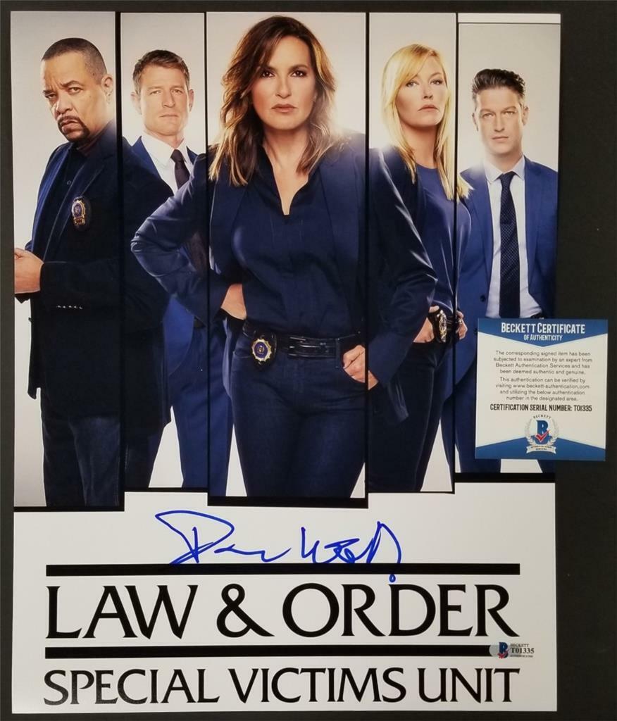 Dick Wolf signed Law and Order 11x14 Photo Poster painting Autograph (C) ~ Beckett BAS COA