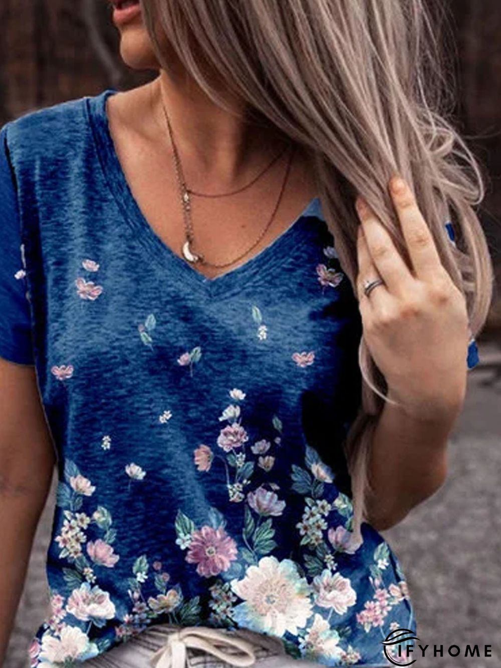 Casual Short Sleeve T-shirt | IFYHOME