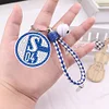 1pcs Fußball Schalke 04 doppelseitig - 5D DIY Bastel Schlüsselanhänger