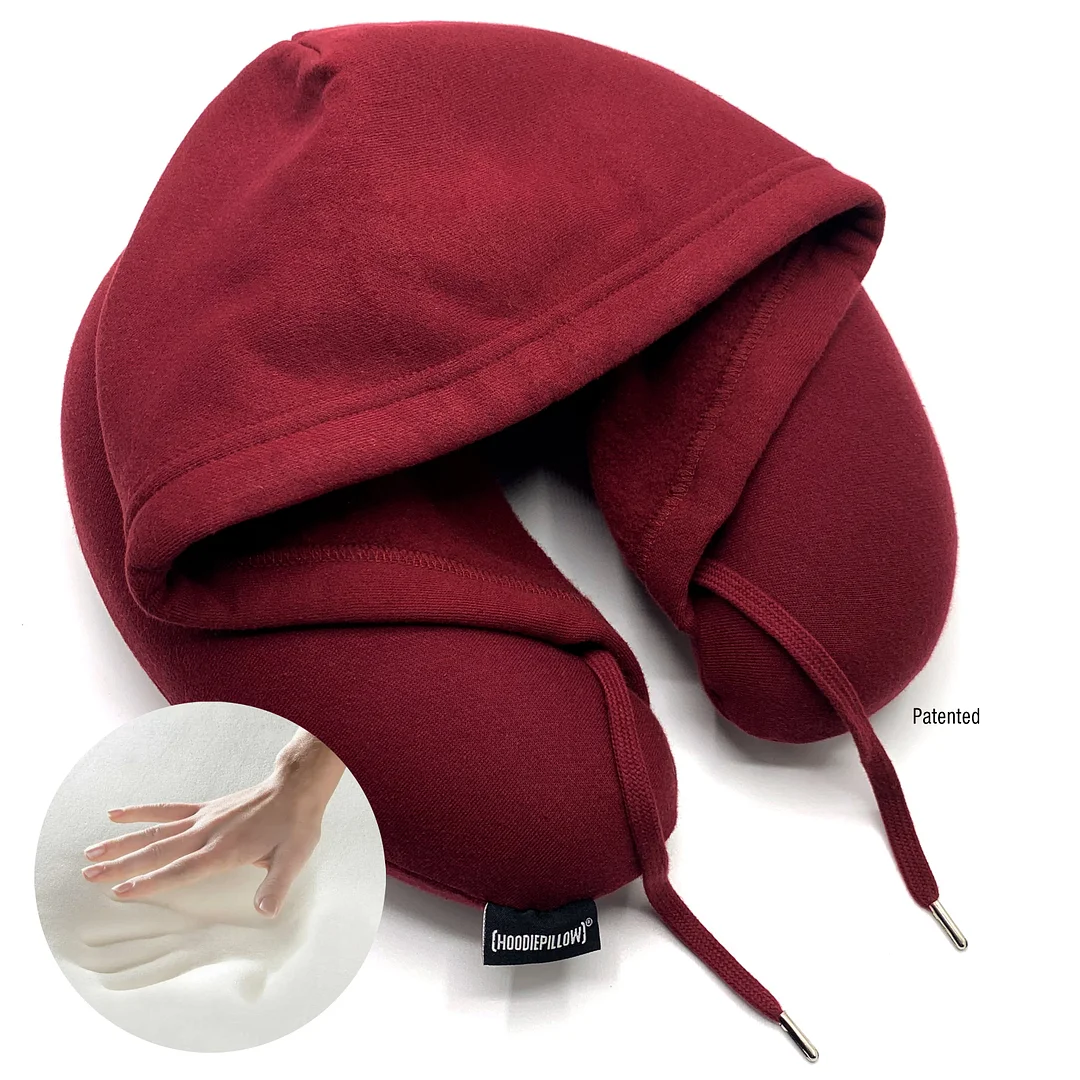 Memory Foam Travel HoodiePillow