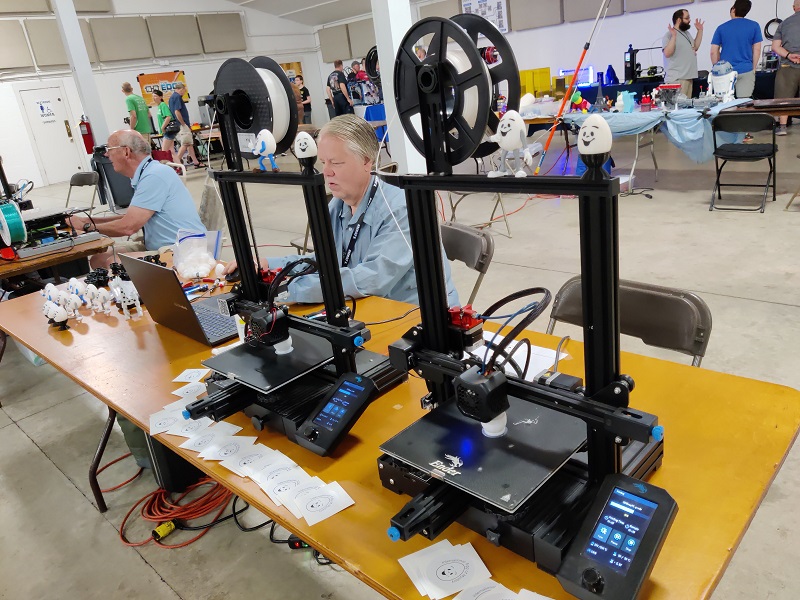 Creality printers exhibit strong presence at Midwest RepRap Festival 2022