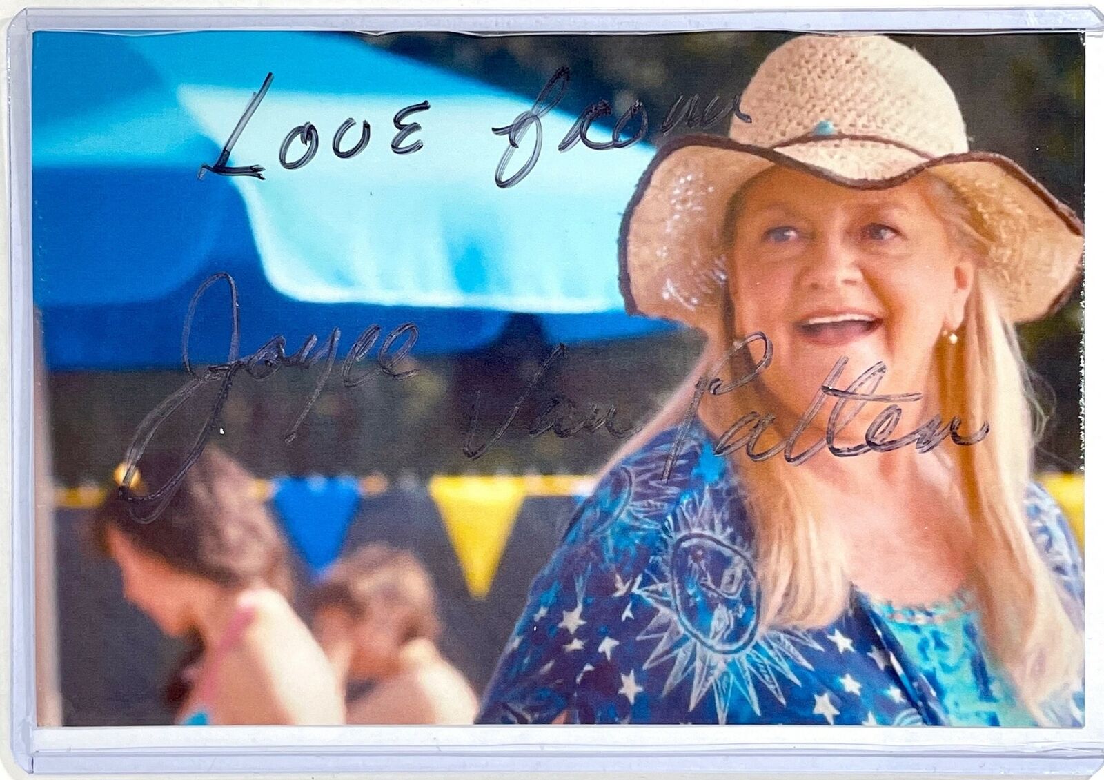 Joyce Van Patten Signed 4x6 Photo Poster painting Grown Ups Twilight Zone Actress Autograph Auto