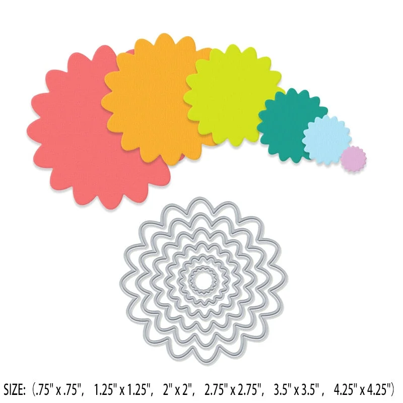 Cutting Dies New Arrival Frame Decorative Scrapbooking Clear Stamps DIY Crafts Photo Album Background Stencils for Card Making