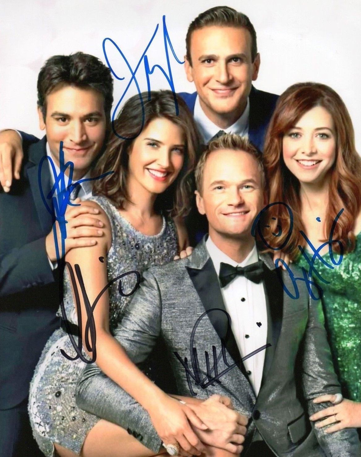 HOW I MET YOUR MOTHER CAST AUTOGRAPHED SIGNED A4 PP POSTER Photo Poster painting PRINT 1