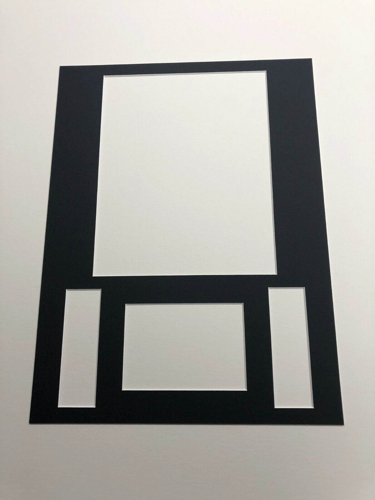 A3 Size Display Mount for 10x8 Photo Poster painting + 5x3.5in Cut Windows & Film Cell Panels