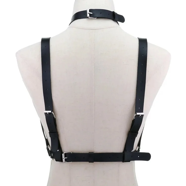 Leather Body Harness Strap Belts Rave Jewelry For Women And Girls