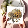 6Pcs Diamond Painting Bouquet Hat Diamond Painting Greeting Card for Friends