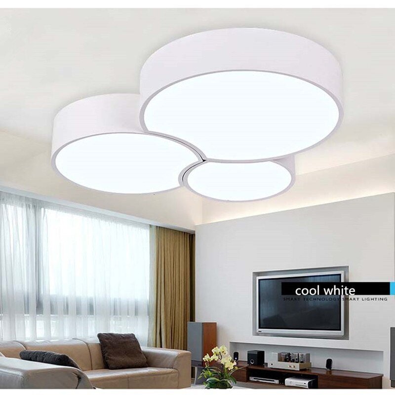 Contracted Modern Ceiling Light Metal Acrylic LED Chip Indoor Lamp Porch Walkway Lobby Bar Store Decoration Lighting Fixture