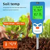 6 in 1 Soil Tester Fertility/Temp/Moisture/Sunlight/Humidity/PH Meter for Garden