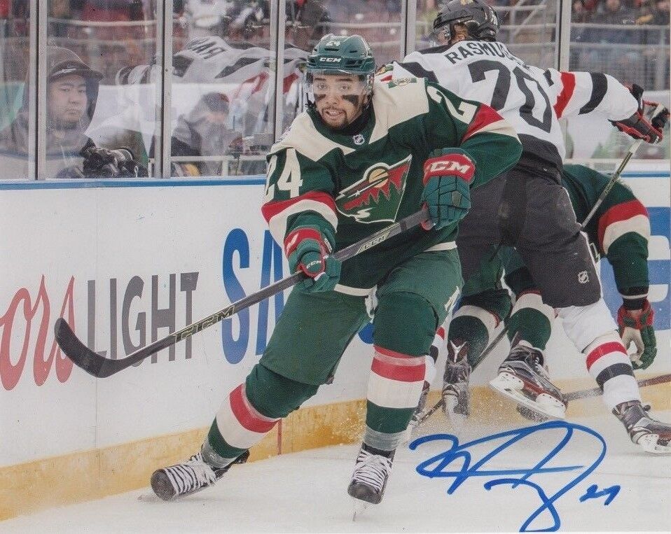 Minnesota Wild Mathew Dumba Autographed Signed 8x10 NHL Photo Poster painting COA