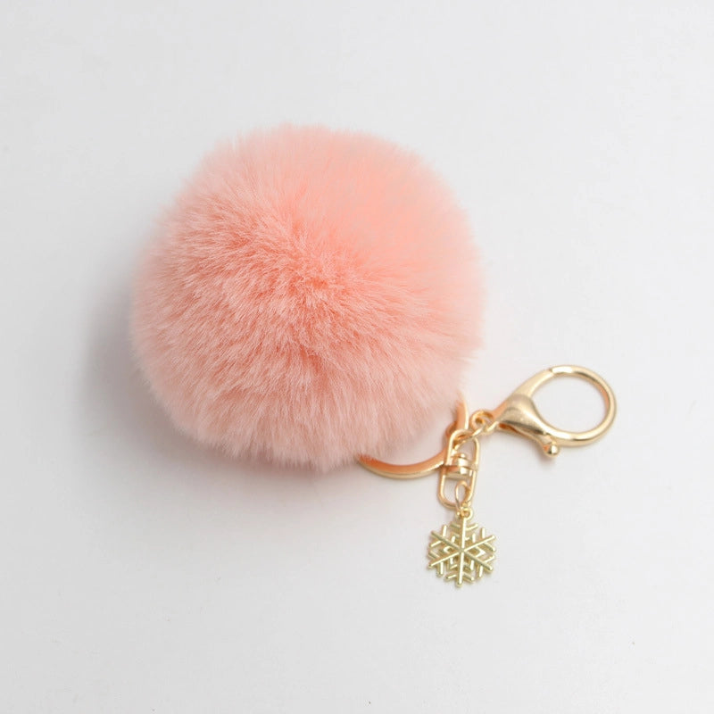 Plush Round Bag Charms