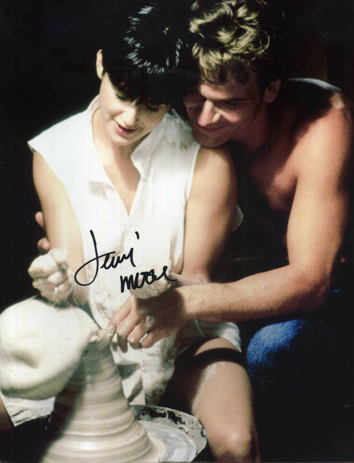 DEMI MOORE Signed Sexy 'GHOST' Photo Poster paintinggraph - Film Actress & Sex Symbol - preprint