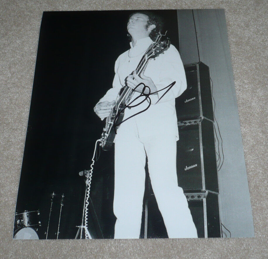 THE DOORS GUITARIST ROBBY KRIEGER SIGNED 11X14 Photo Poster painting W/COA BAND JIM MORRISON