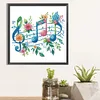 Diamond Painting-DIY Crystal Rhinestone Musical Notes