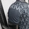 Player Version 26/27 River Plate Away Black with All-Over Letter Print Jersey