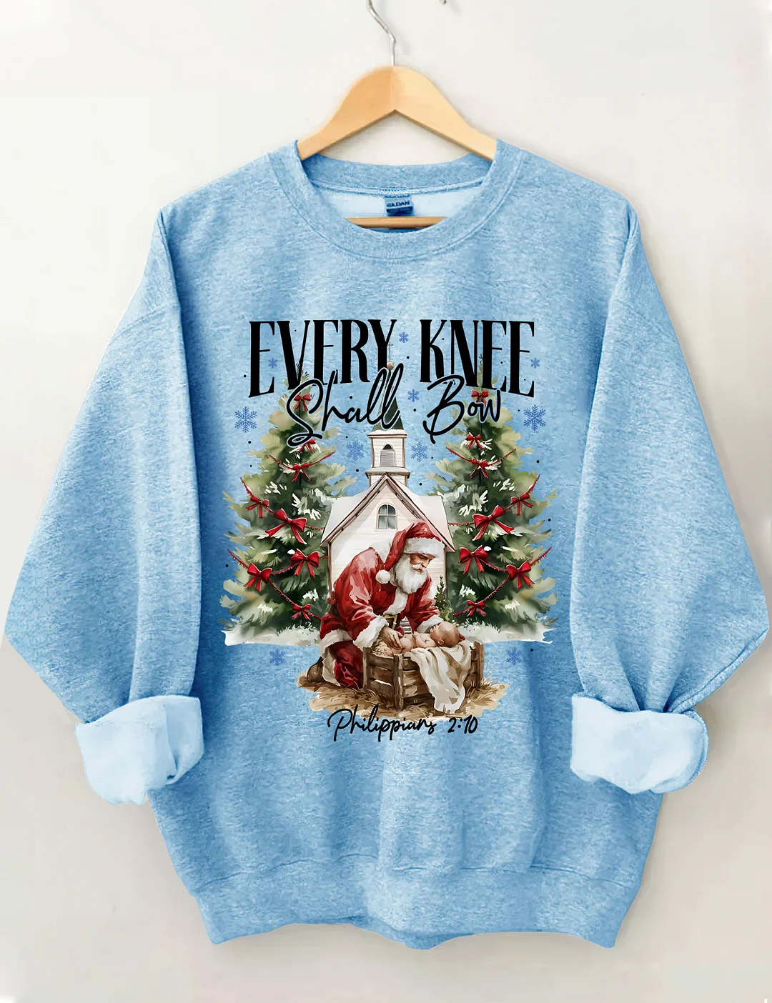 Every Knee Shall Bow Sweatshirt