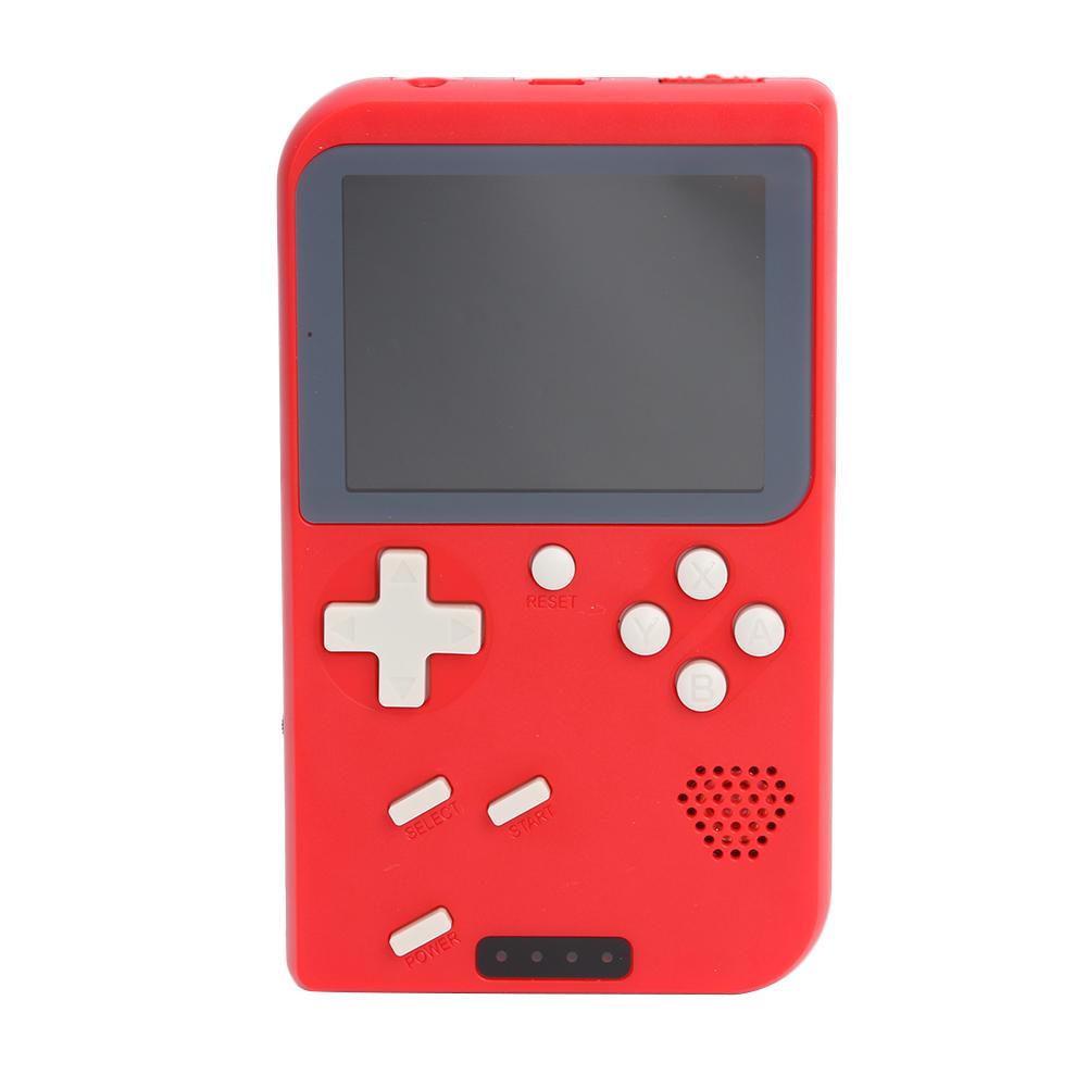 

PB03 Mini Retro Video Game Console w/ Flashlight Built-in 400 Games (Red, 501 Original