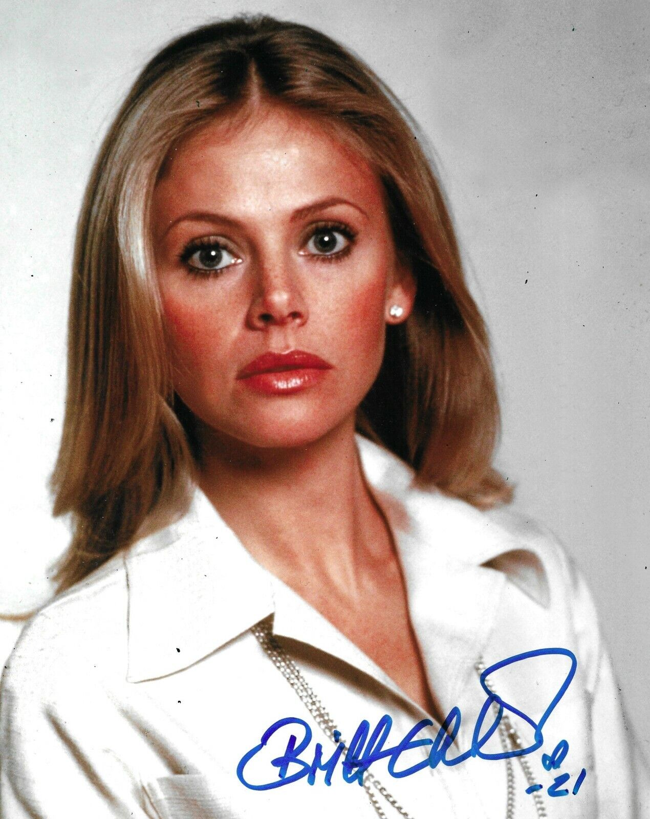 Britt Ekland Signed The Man With The Golden Gun 10x8 Photo Poster painting AFTAL