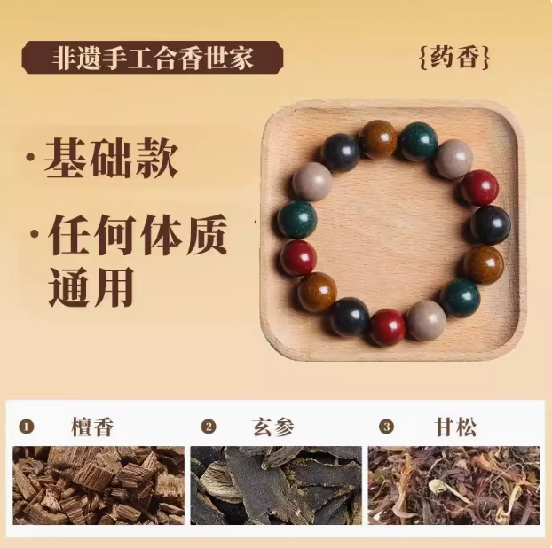 Chinese Herbal Incense Bracelets: Wearable Wellness Rooted in Traditional Chinese Medicine