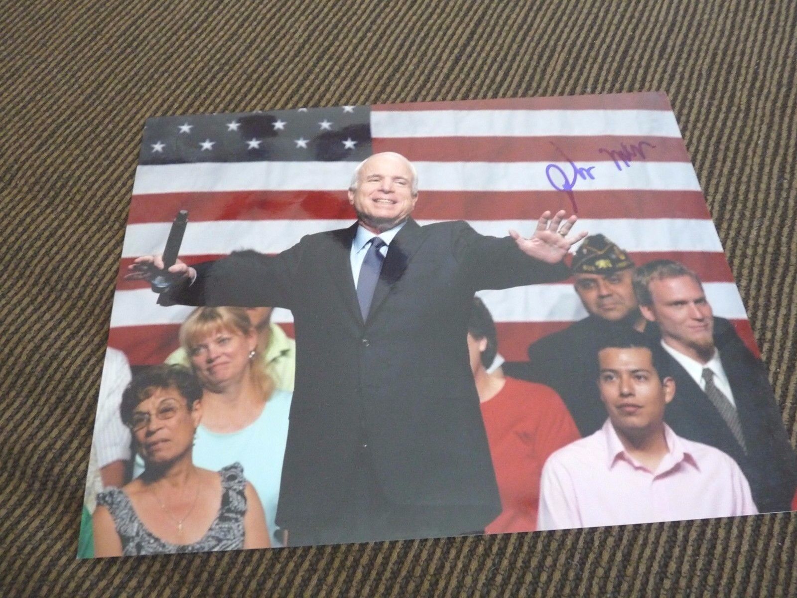 John McCain Autographed Signed Senator President 11x14 Photo Poster painting PSA Guaranteed F5