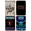 4PCS Rush - Metal Tin Signs Set(8*12Inch)