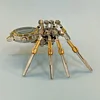 Steampunk DIY Assembly 3D Metal Mechanical Spider Clock Model Kit