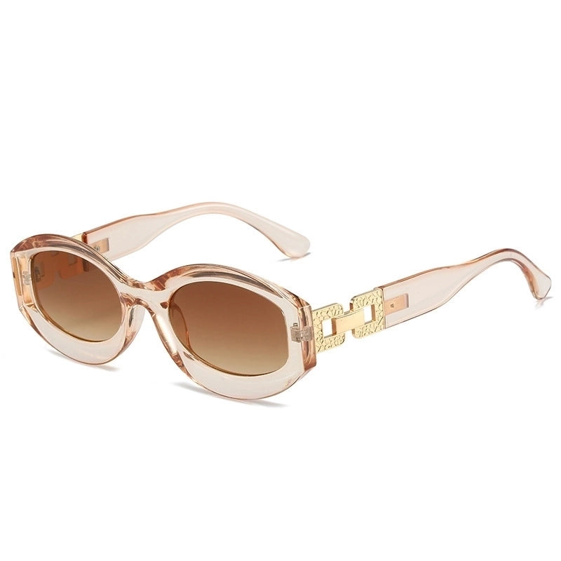 Retro Oval Ac Oval Frame Full Frame Women’s Sunglasses