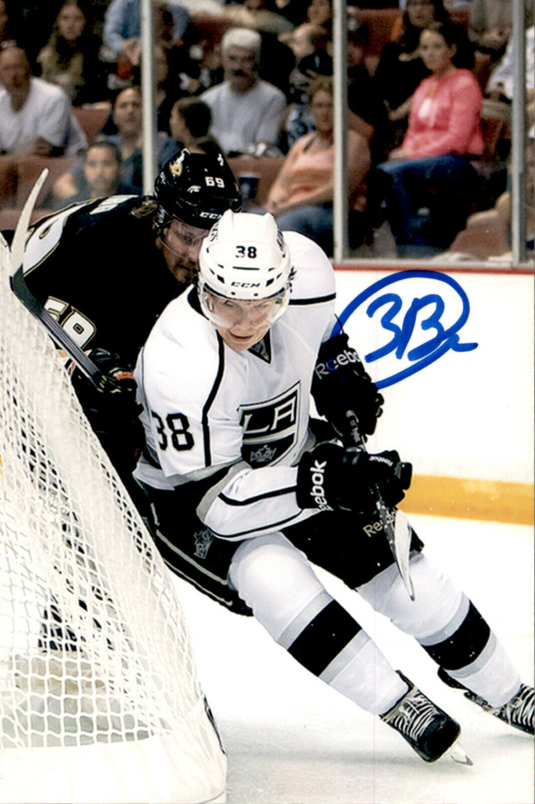 Valentin Zykov SIGNED 4x6 Photo Poster painting LOS ANGELES KINGS #2