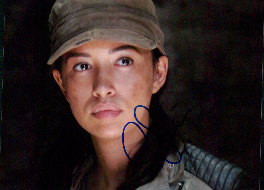 Christian Serratos (The Walking Dead) signed 8x10 Photo Poster painting