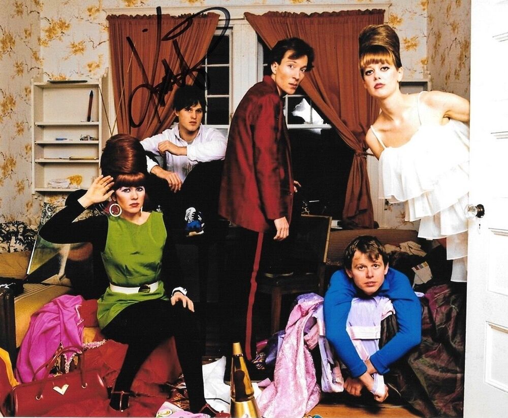 * KEITH STRICKLAND * signed 8x10 Photo Poster painting * THE B-52'S * * 3