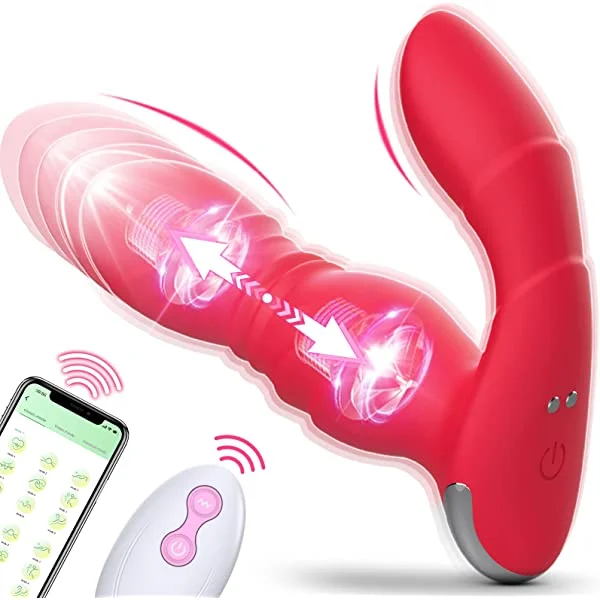 Wearable Vibrating Remote Control Vibrator with 9 Clitoral Vibrators 