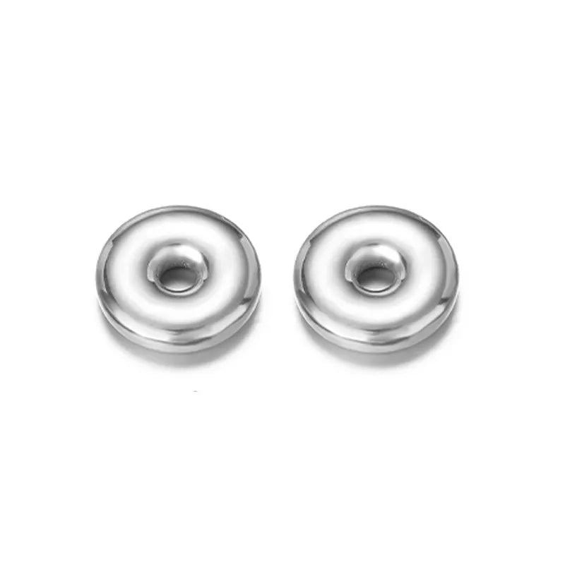 10 PCS/Package 16.5*16.5mm 18*17mm 19 * 18mm Hole 4~4.9mm 304 Stainless Steel Triangle Moon Flower Beads